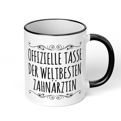 CupHaven® Zahnarzt Tasse - Weltbeste Zahnärztin - Geschenk für Zahnärzte und Zahnärztinnen