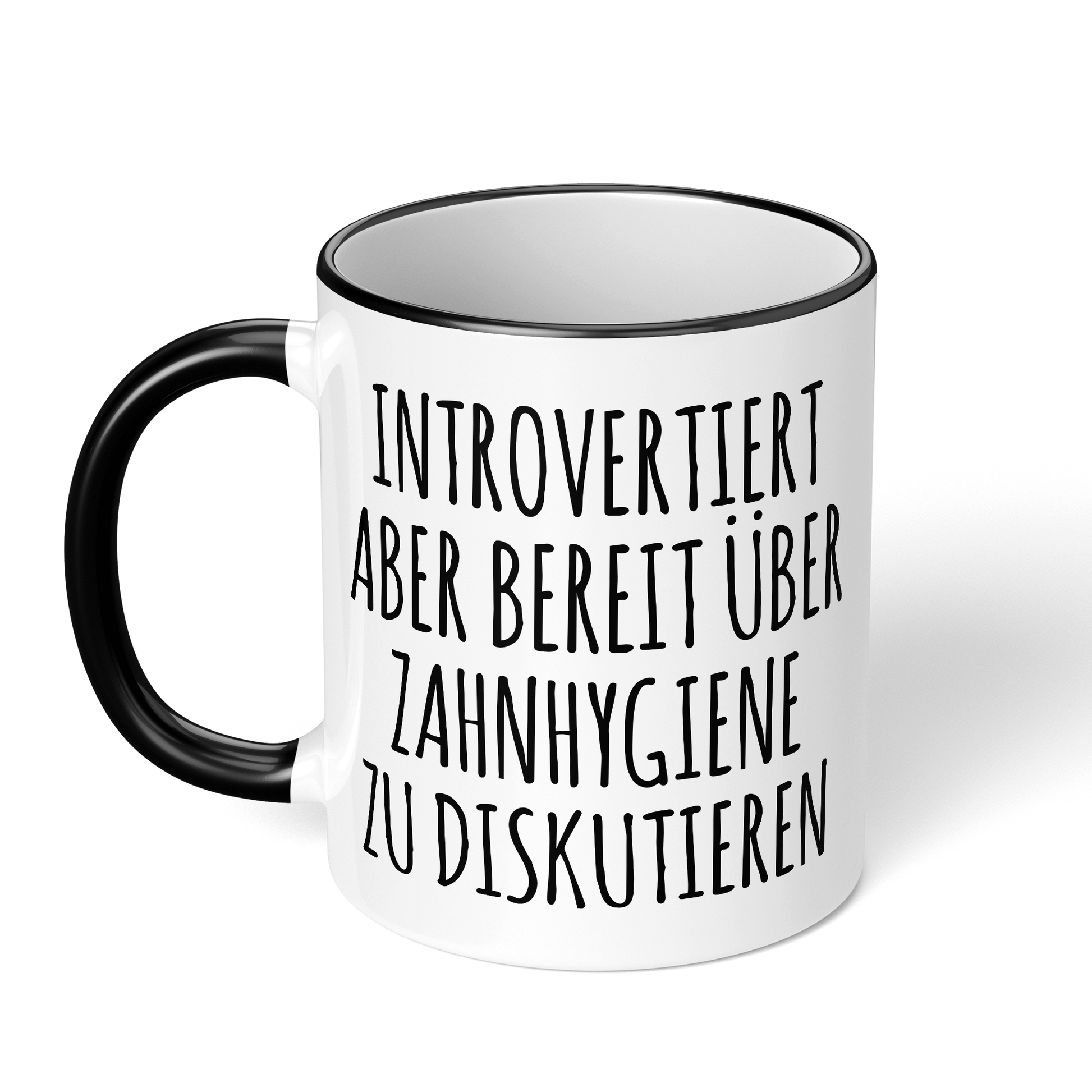 CupHaven® Zahnarzthelferin Tasse - Introvertierte Zahnarzthelferin - Geschenk für Zahnmedizinische Fachangestellte oder ZFAs