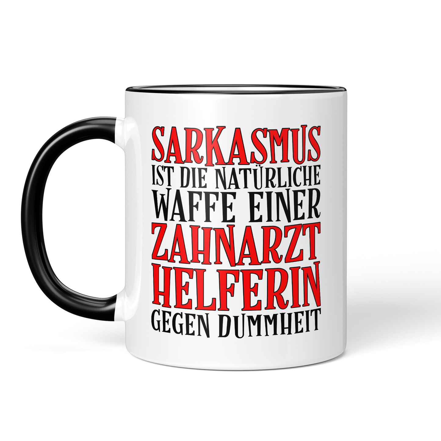 CupHaven® Zahnarzthelferin Tasse - Sarkasmus einer Zahnarzthelferin - Geschenk für Zahnmedizinische Fachangestellte oder ZFAs