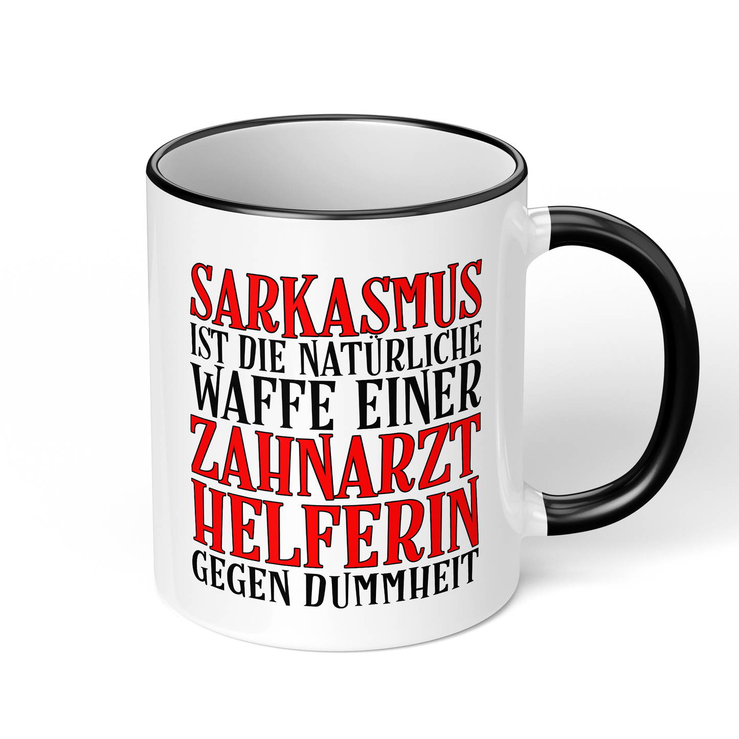 CupHaven® Zahnarzthelferin Tasse - Sarkasmus einer Zahnarzthelferin - Geschenk für Zahnmedizinische Fachangestellte oder ZFAs