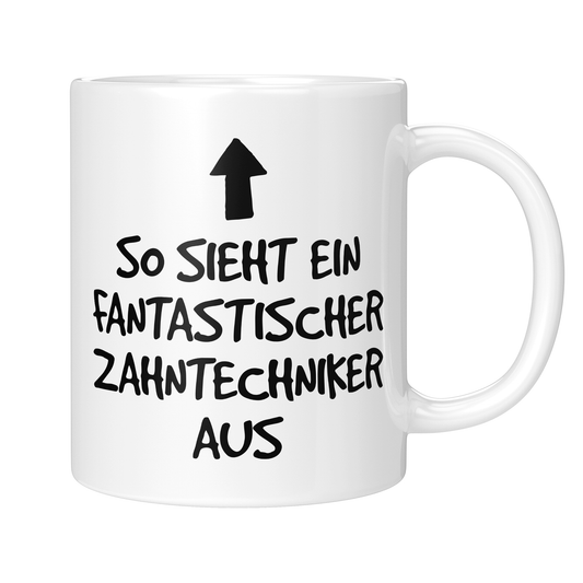 CupHaven® Zahntechniker Tasse - Fantastischer Zahntechniker - Geschenk für Zahntechniker und Zahntechnikerinnen