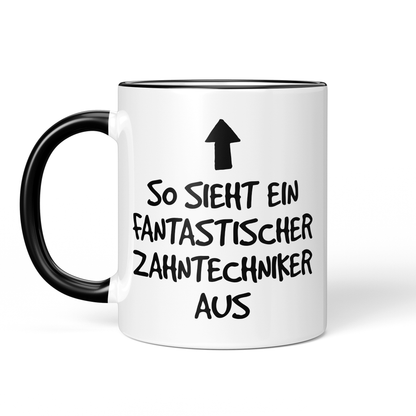 CupHaven® Zahntechniker Tasse - Fantastischer Zahntechniker - Geschenk für Zahntechniker und Zahntechnikerinnen