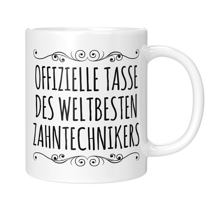 CupHaven® Zahntechniker Tasse - Weltbester Zahntechniker - Geschenk für Zahntechniker und Zahntechnikerinnen