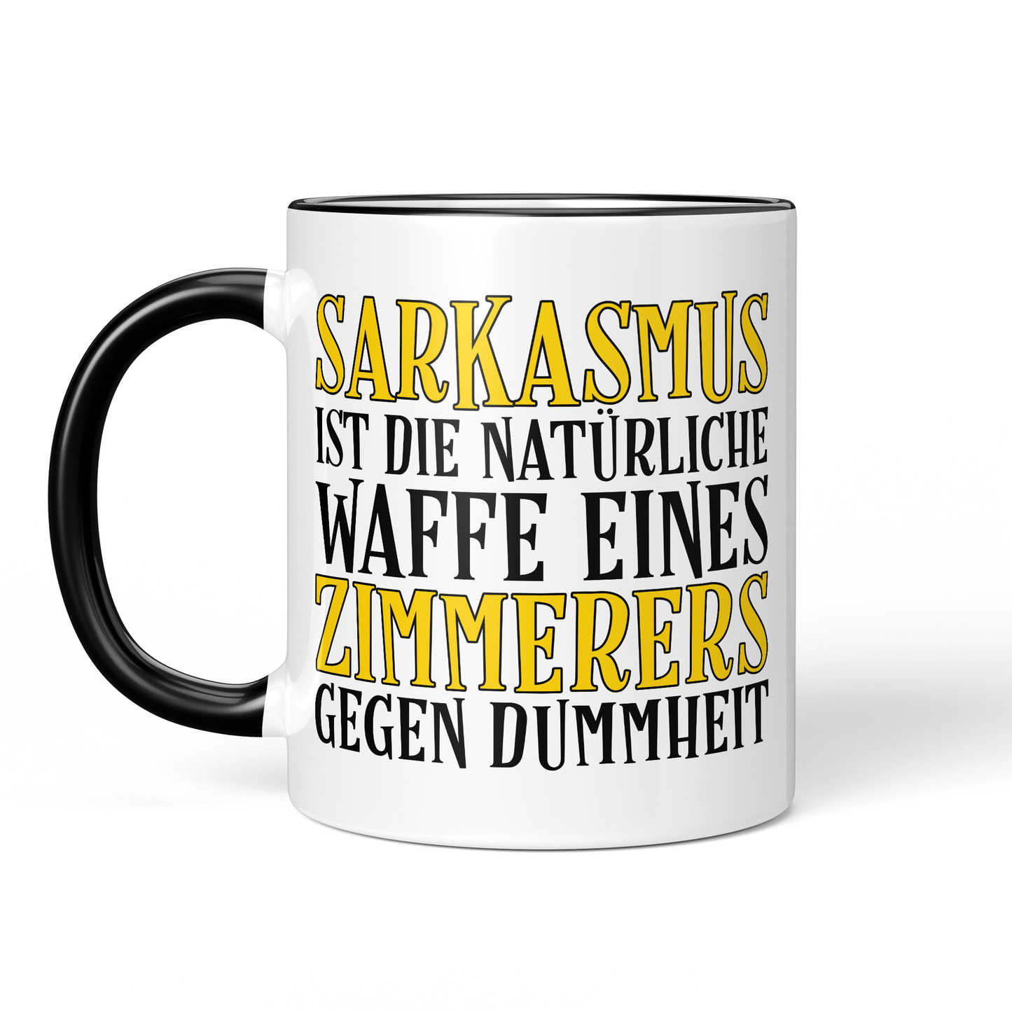 CupHaven® Zimmerer Tasse - Sarkasmus eines Zimmerers - Geschenk für Zimmerer und Zimmerinnen