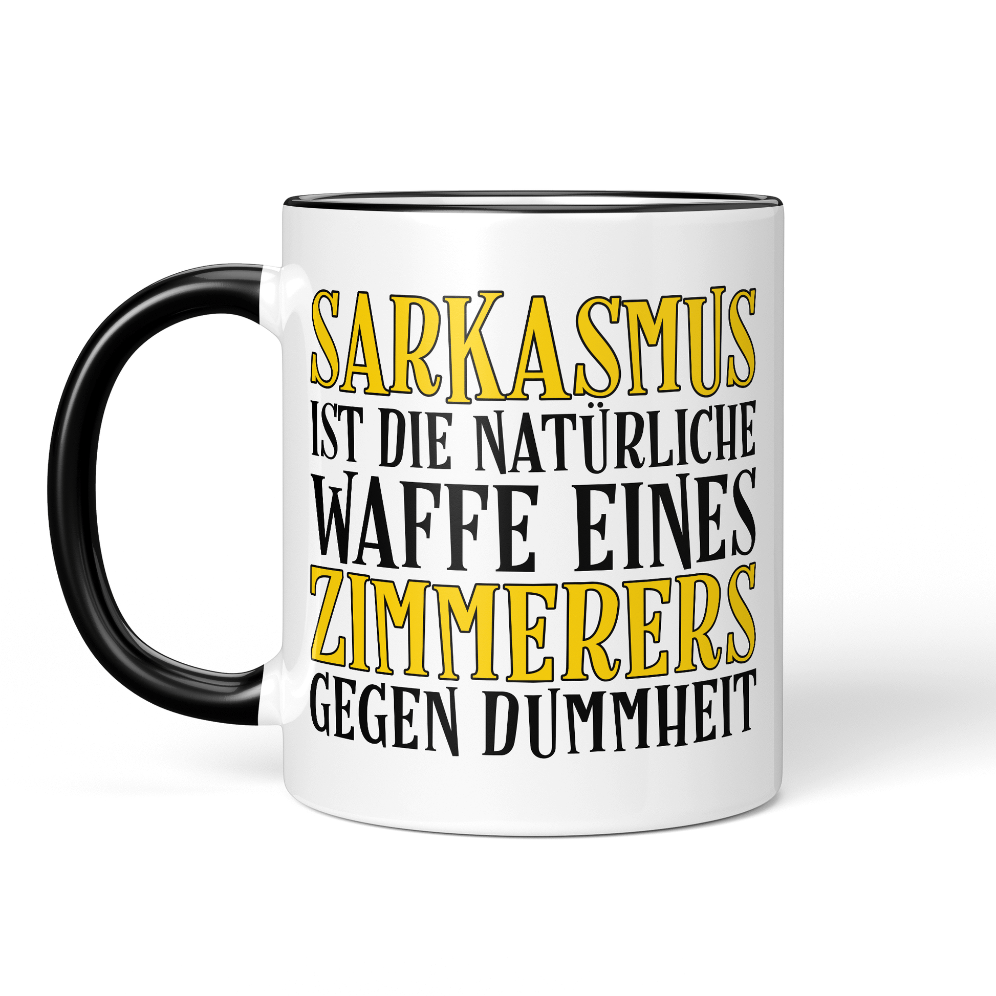 CupHaven® Zimmerer Tasse - Sarkasmus eines Zimmerers - Geschenk für Zimmerer und Zimmerinnen
