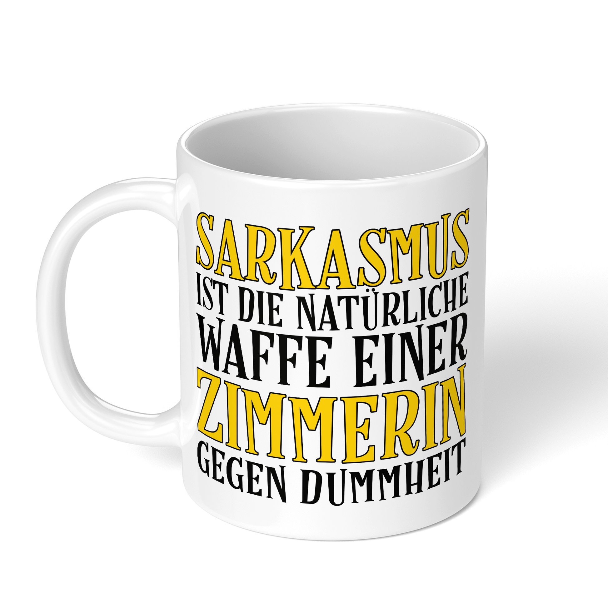 CupHaven® Zimmerer Tasse - Sarkasmus einer Zimmerin - Geschenk für Zimmerer und Zimmerinnen