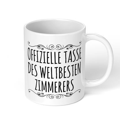 CupHaven® Zimmerer Tasse - Weltbester Zimmerer - Geschenk für Zimmerer und Zimmerinnen